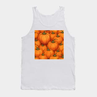 Pumpkin Pattern 12 Tank Top